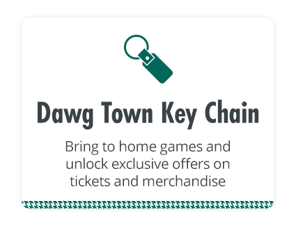 Dawg Town Key Chain